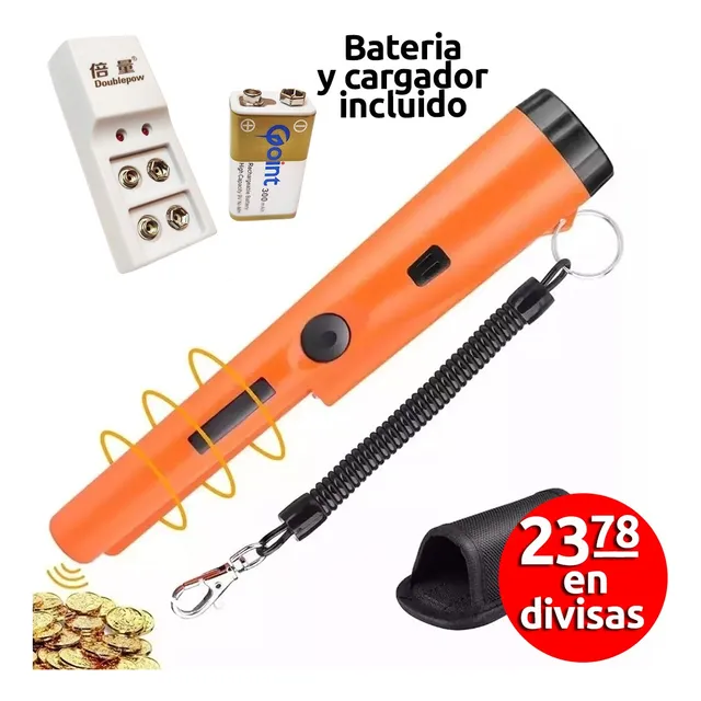 Detector De Metales Pin Pointer Para Oro, Plata Y Metales