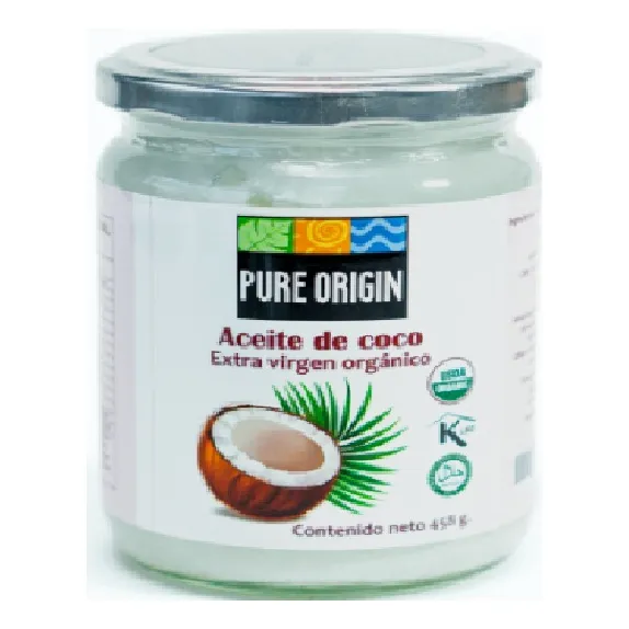 4 Aceite De Coco Extra Virgen Organico X 458 Ml