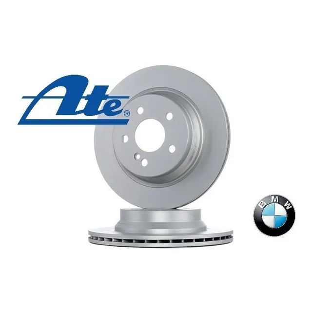 Kit X 2 Discos De Freno Bmw Serie 3 E90 Delanteros Ate Origi