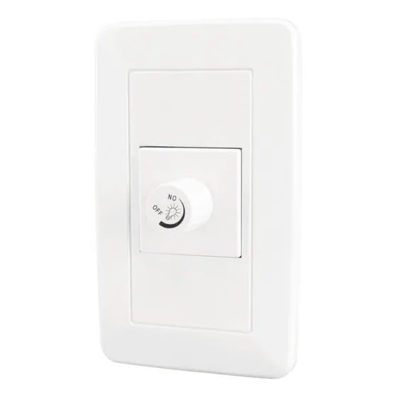 Apagador Atenuador Luz Dimmer Blanco 10 Pzas Adir 4410