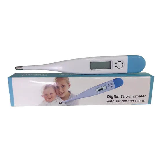Termometro Digital Lcd De Punta Rigida Nuevo Con Baterias