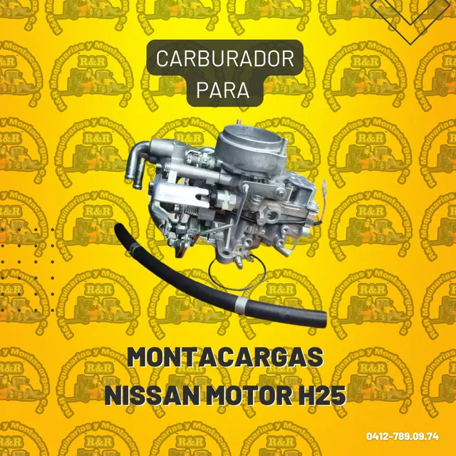 Carburador Para Montacargas Nissan Motor H25