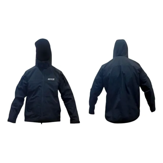 Chaqueta Para Motorizado Edge Impermeable Con Capucha