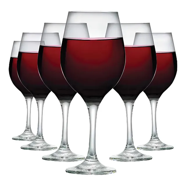 Taça De Vinho, Jogo De Taça De Vinho, Ruvolo 490ml 6pcs