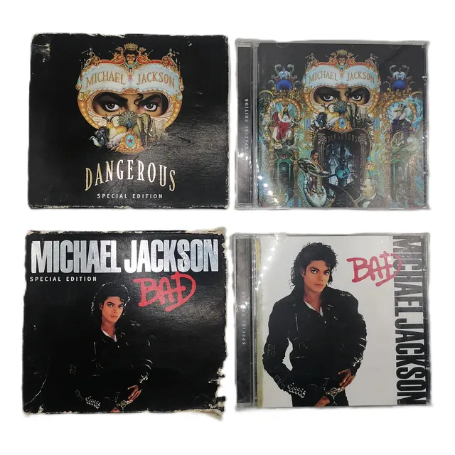 Michael Jackson Bad & Dangerous Special Edition 2cds 2001 Edición Limitada