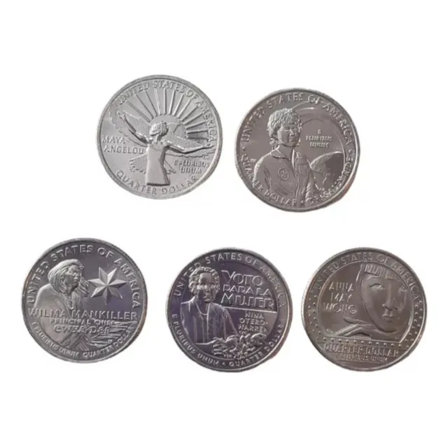 2022 Quarters Women Maya,sally, Wilma, Nina Otero , Anna May