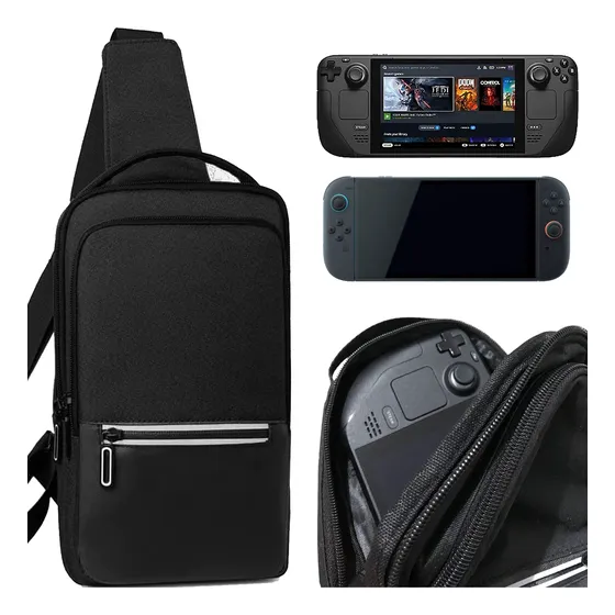 Bolsa Bag Mochila Transversal Steam Deck Rog Ally Switch 2