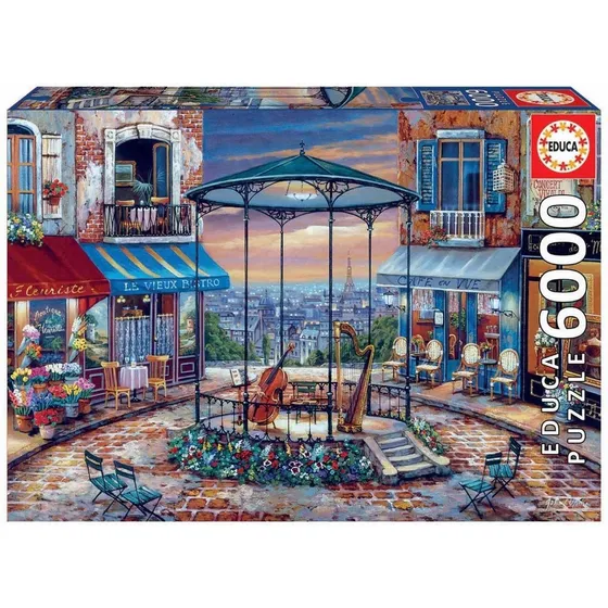 Rompecabezas, Puzzle, Arte, Preludio Nocturno, 6000 Pz Educa
