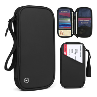 Billetera De Viaje Porta Tarjetas Y Pasaporte Multifuncional Billetera De Viaje Porta Tarjetas Y Pasaporte Multifuncional