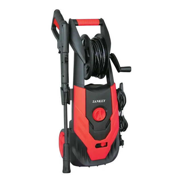 Hidrolavadora eléctrica Sankey HP-7L 1302 negro/rojo de 1.8kW con 139.964bar de presión máxima