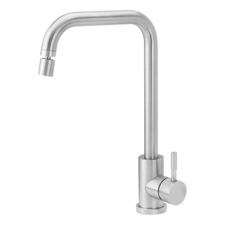 Torneira Cozinha Monocomando Bica Movel Alta Inox Escovado Cor Prateado Torneira Cozinha Monocomando Bica Movel Alta Inox Escovado Cor Prateado