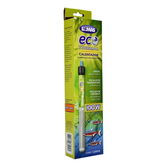 Calentador Sumergible Con Termostato Ecothermal 100 W