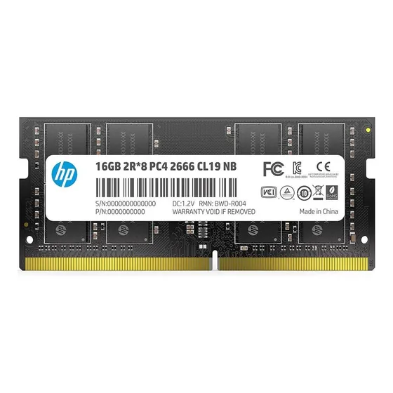 Memoria Ram Ddr4 Sodimm Hp S1 2666mhz 16gb Pc4-21300