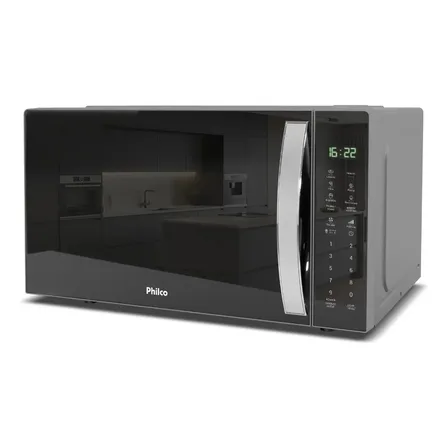 Micro-ondas Philco Pmo39s Prateado 33l 1400w