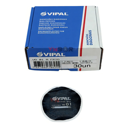 Manchao Diagonal A Frio Vd 01 - Vipal - 30 Unidades 56mm Manchao Diagonal A Frio Vd 01 - Vipal - 30 Unidades 56mm