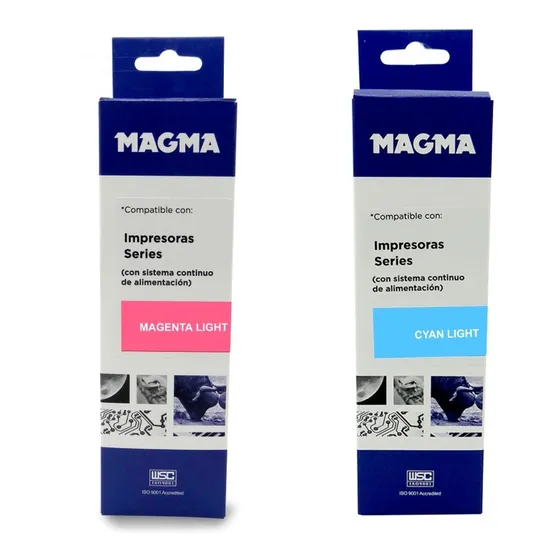 Tintas Compatibles Magma Cyan Light Magenta Light Pack