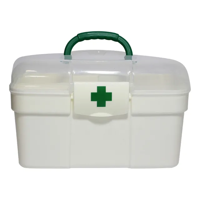 Botiquin Caja Primeros Auxilios + Bandeja Plastico