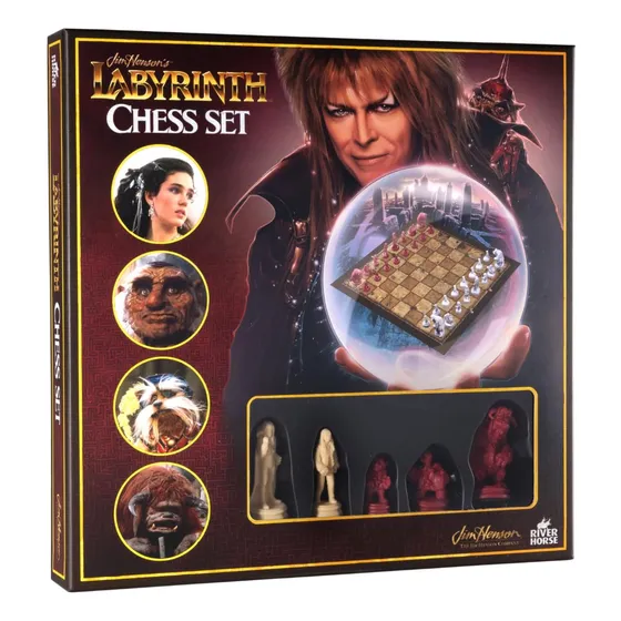 Juego De Ajedrez Jim Henson's Labyrinth De River Horse Studi