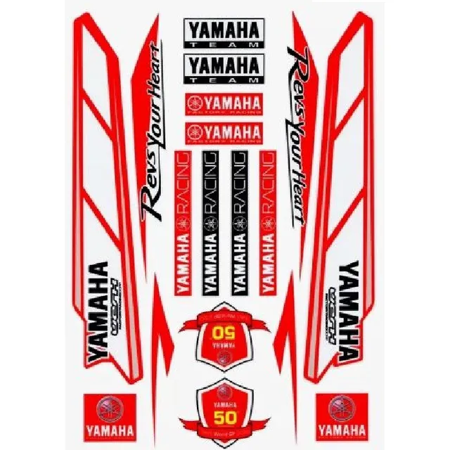 Stickers O Pegatina Para Moto Tipo Yamaha Set