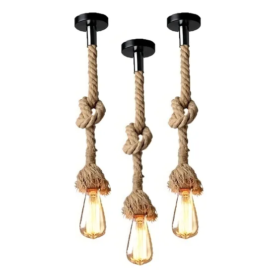Lampara Colgante Vintage Lamparas Rusticas Qatarshop Colgantes Soquete De Techo Para Living Lampara Rustica 3 Unidades
