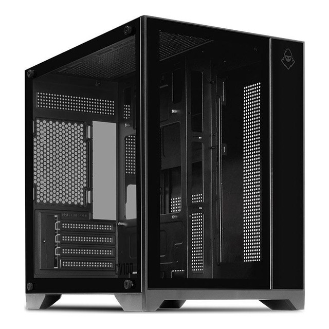 Gabinete Gamer Mancer Cv100, Mid-tower, Lat De Vidro Preto Gabinete Gamer Mancer Cv100, Mid-tower, Lat De Vidro Preto