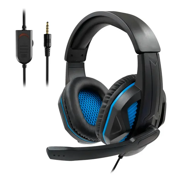 Audífonos Diadema Gamer Con Micrófono Conector 3.5mm Sez-881