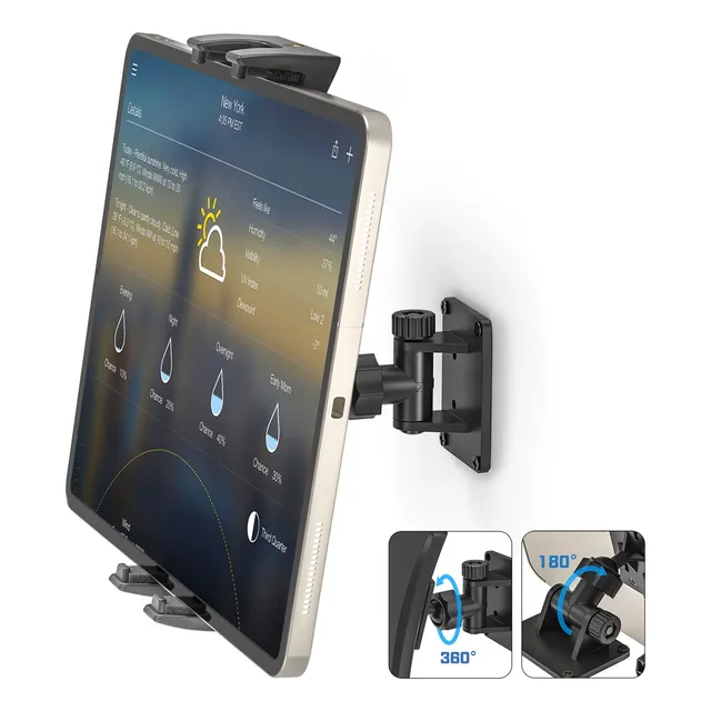 Soporte Ajustable Pared Para Tablet Base De iPad Para Coche