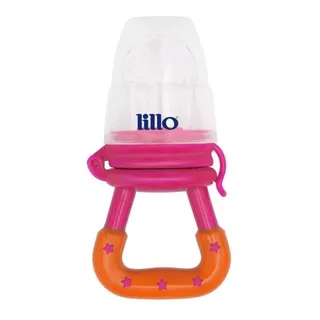 Alimentador Infantil Silicone Rosa Lillo 6m+ Alimentador Infantil Silicone Rosa Lillo 6m+