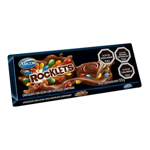 Chocolate Rocklets 125 Grs