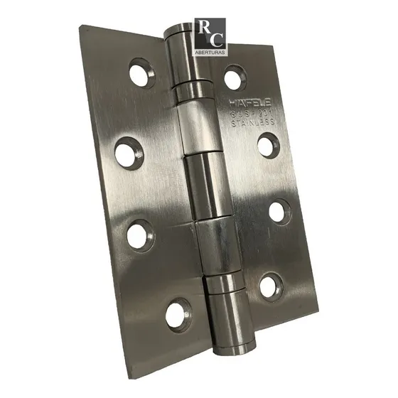 Bisagra Häfele Acero Inox Sus 201 De 4 X3 X3mm Con Rulemanes