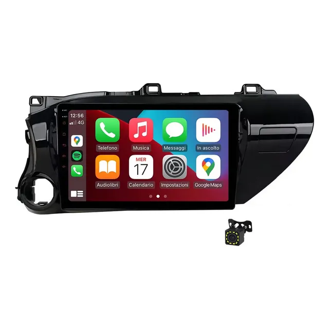 Estéreo Android Para Toyota Hilux 2016-2019 2gb+32gb Car [u]
