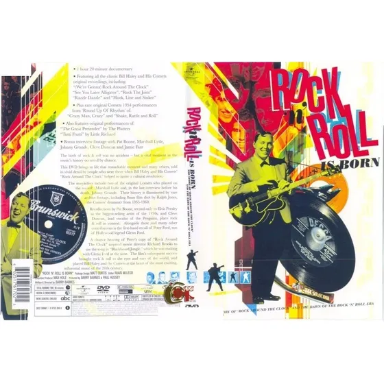 Dvd Lacrado Rock N' Roll Is Born Bill Haley And His Comets