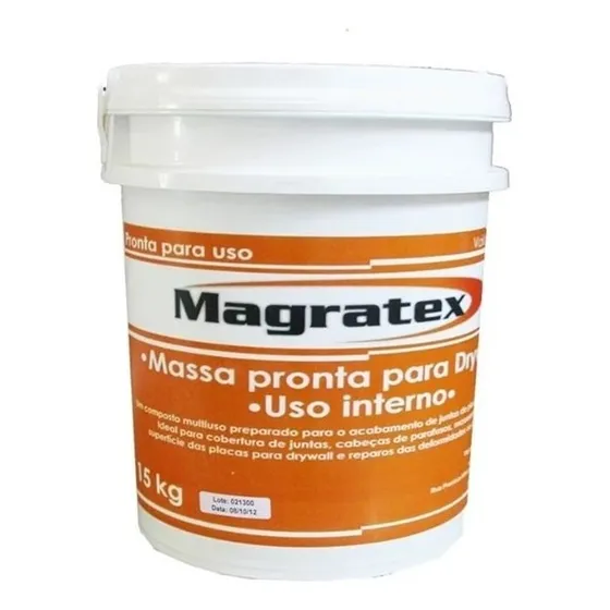Massa Pronta Para Drywall 15kg Magratex