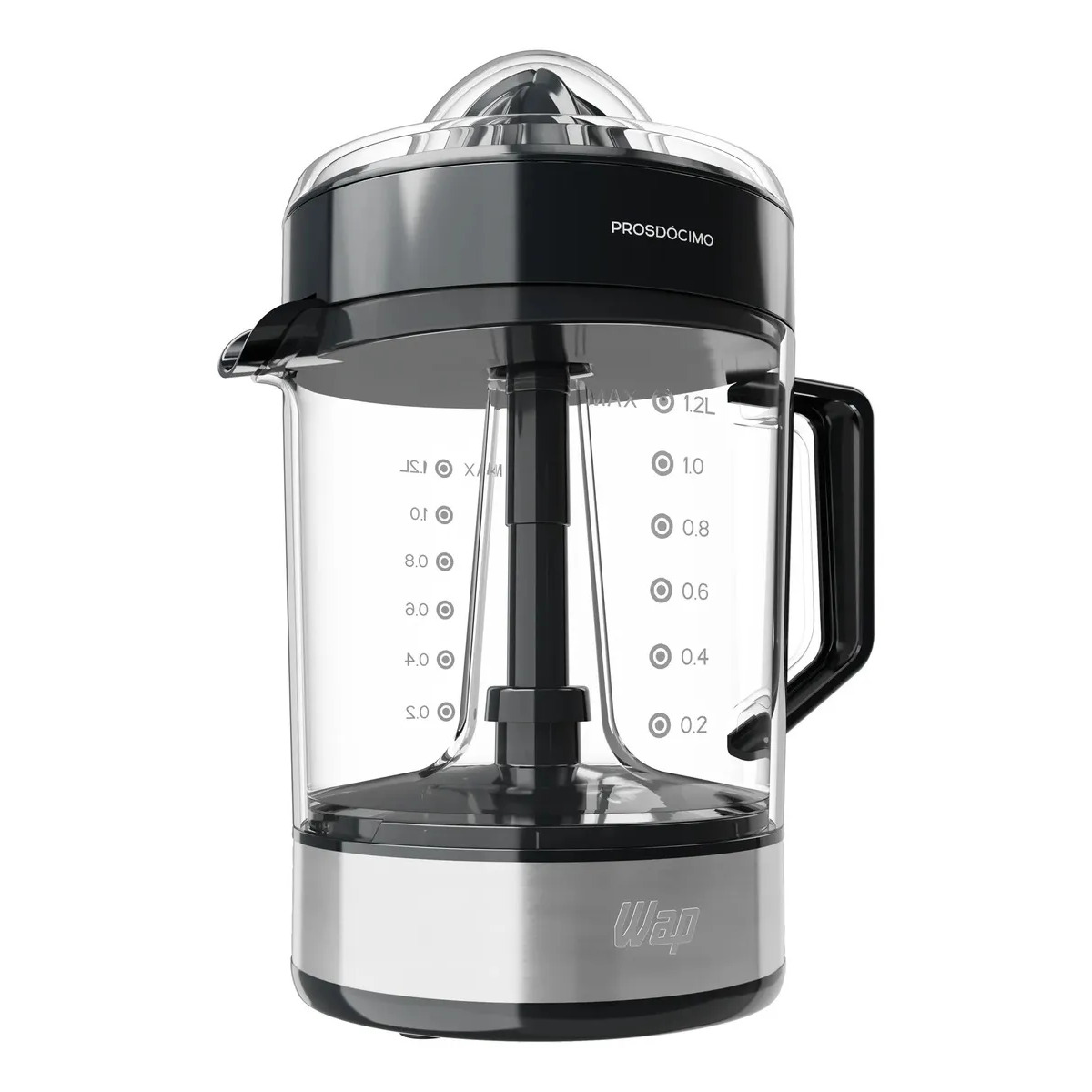 Espremedor de Frutas 1,2L WAP WJ1200 40W com Acionamento Automático e Dois Ajustes de Espremedor 220V