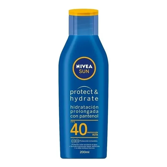 Protector solar NIVEA SUN Protect & Hydrate FPS 40 200 ml | Cuotas sin interés