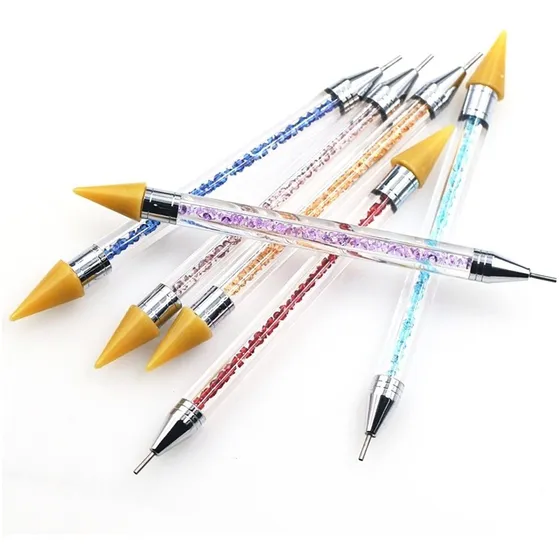 Katana Lápiz De Cera Levanta Strass De Colores Nail Art X1u