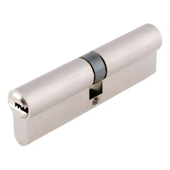 Cilindro Alta Seguridad Acero Inoxidable 80mm Dexter 6531