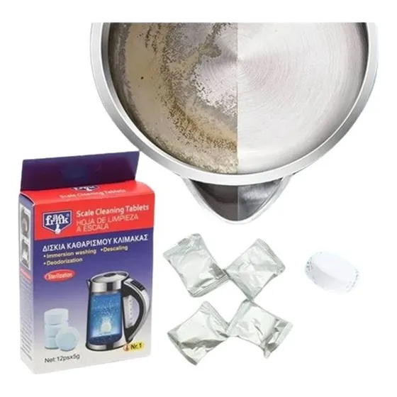 12 Tabletas Descalcificador Cafeteras Espresso Pastillas Cap