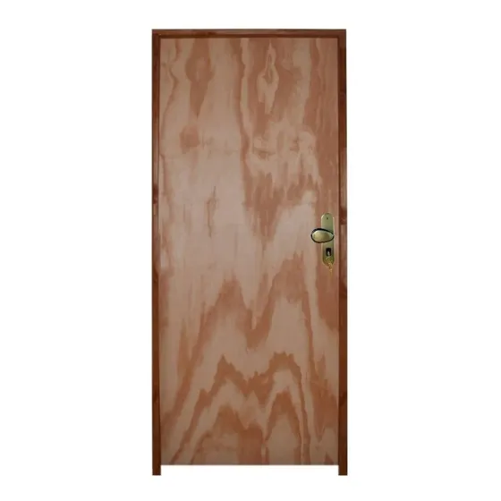 Porta Lisa Mescla 210x60 Batente 09 Cm Fechadura Externa Wt