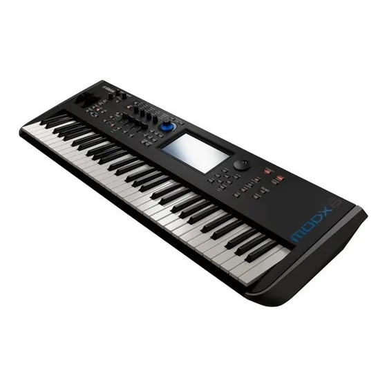 Teclado Yamaha Modx6 Synth Workstation Cor Preto 127/220V
