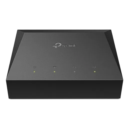 Terminal Tp-link Onu Xpon Xz000-g7 Gpon + Epon Fibra Óptica 1 Porta Gigabi Cor Preto