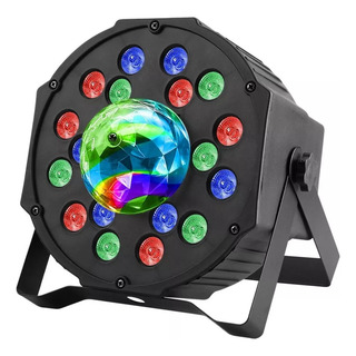 Cañon De Leds Rgb Audioritmico Automatico Multicolor 18x1.5w Cañon De Leds Rgb Audioritmico Automatico Multicolor 18x1.5w