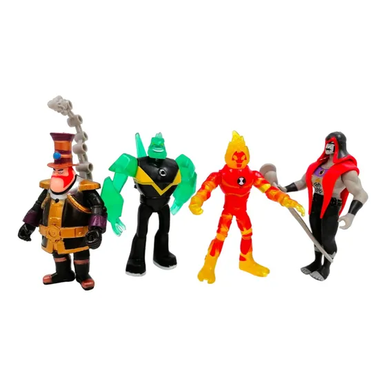 Muñecos Ben 10 Colección X5 Omnitrix Juguete Figura Juego 