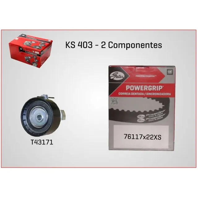 Kit De Distribucion Ford Fiesta/ecosport Motor Sigma 1.6