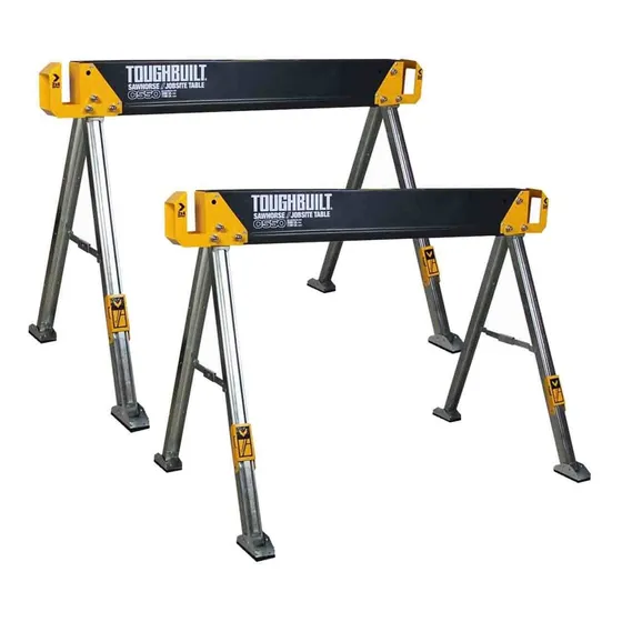 Mesas Trabajo Caballete Portatil 2pzs Carpintero Toughbuilt