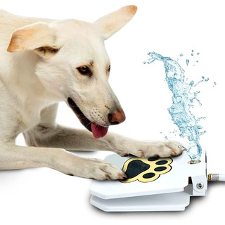 Trio Gato Dog Outdoor Dog Drinking Water Fountain Step On Trio Gato Dog Outdoor Dog Drinking Water Fountain Step On