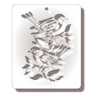 Plantilla Stencil Pajaros 183 Para Manualidades Plantilla Stencil Pajaros 183 Para Manualidades