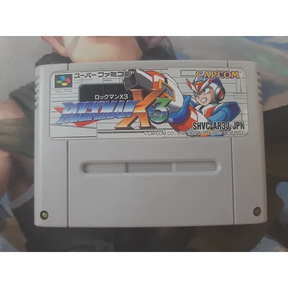 Rockman X3 Megaman Super Famicom Snes 100% Original