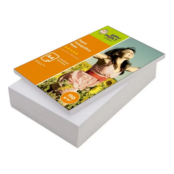3 Paquetes Papel Mate Sublimacion/sublimar, X 100 Hojas,110g