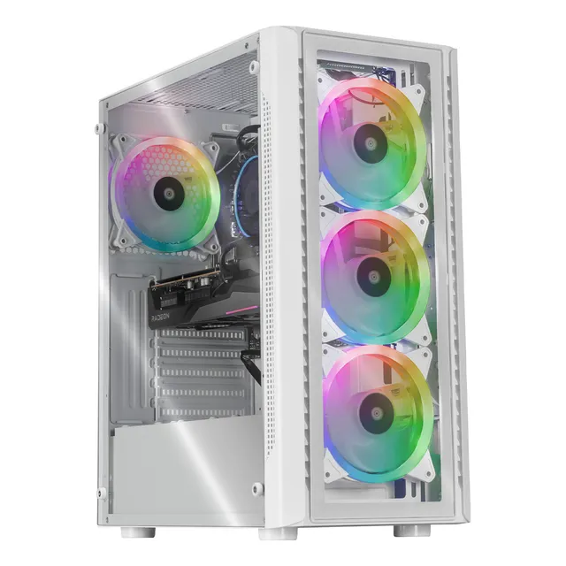Xtreme Pc Gaming Amd Radeon Rx 7600 Intel Core I5 12400f 32gb Ssd 1tb Wifi Dragonfly 2 White